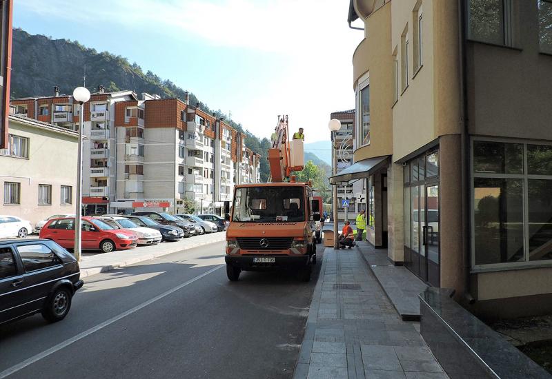 Krenuli radovi: Središte Jablanice dobiva led rasvjetu