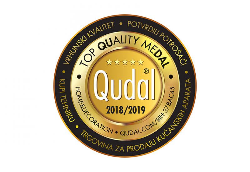  - Kompanija Kupi Tehniku nagrađena QUDAL priznanjem najvišeg kvaliteta