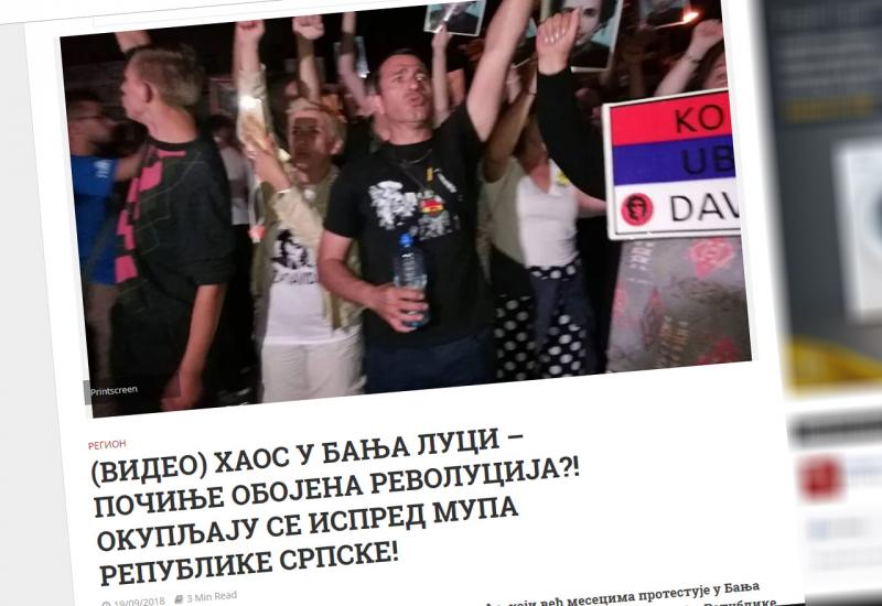 Srbijanski mediji: Srpska na pragu obojene revolucije?