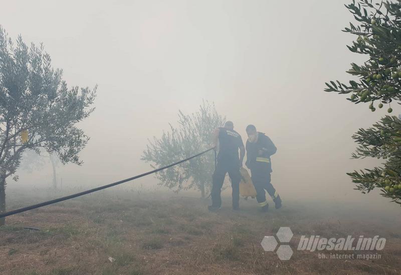 Požar u Kruševu - Vatrogasci obuzdavaju požar u Kruševu