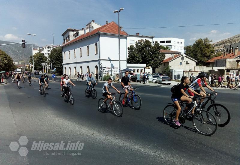 Mostar: Biciklisti obilježili dan bez automobila