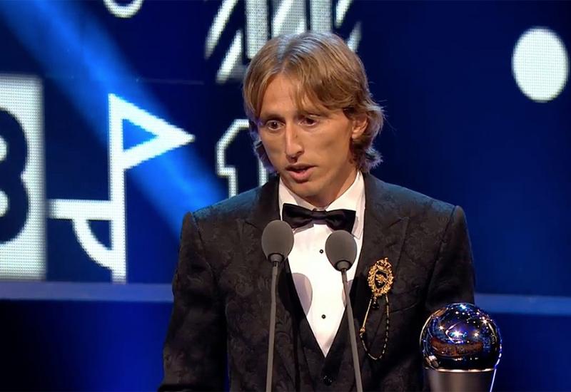 Luka Modrić najbolji igrač svijeta po izboru FIFA-e