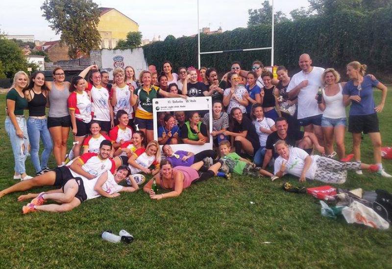 Ragbijašice Hercega na turniru u Splitu - Ragbijašice Hercega na rođendanskom turniru u Splitu