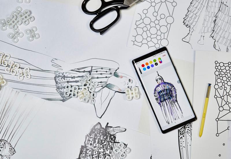 Dizajniranje odjeće putem Samsunga - Dizajnerica kreirala prvu modnu kolekciju izrađenu putem Samsung telefona