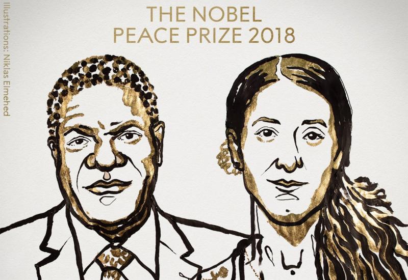 Nobelovu nagradu za mir dobili Denis Mukwege i Nadija Murad