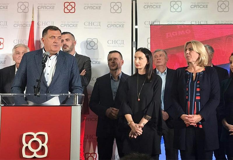 Utrka za Predsjedništvo: Milorad Dodik proglasio pobjedu