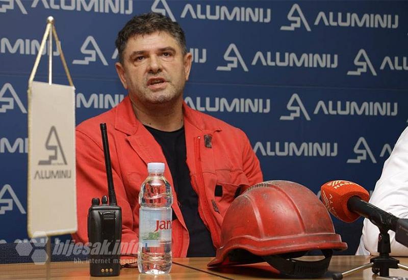 Izvanredna konferencija za medije sindikata Aluminija d.d. Mostar - Sindikat: Branit ćemo Aluminij na dalekovodu u Čulama!