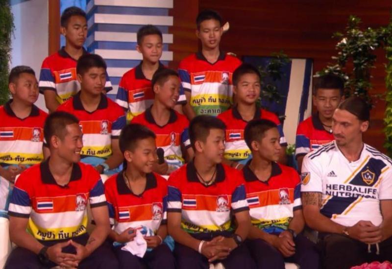 Ibrahimović iznenadio dječake spašene iz tajlandske pećine