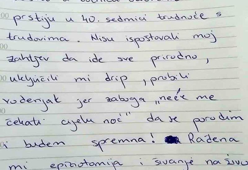 Svjedočanstvo o porodu - #prekinimošutnju: Preko 100 žena iz cijele BiH podijelile svjedočanstva o horor-pobačajima