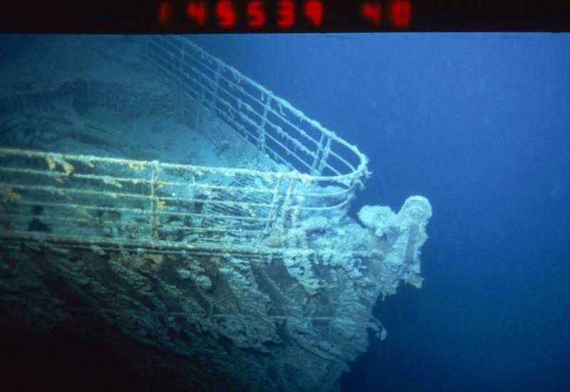 Objavljena rijetka snimka olupine Titanica iz 1986.