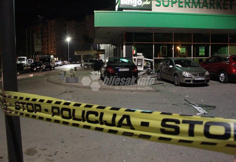 Eksplozija u Mostaru: Lopovi raznijeli bankomat