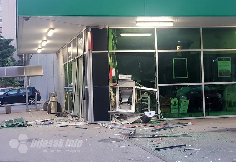 Eksplozivnom napravom raznijeli bankomat u Mostaru - Mostar: Eksplozivom uništena tri bankomata 