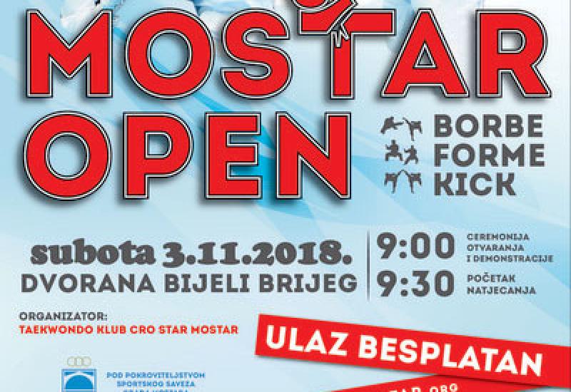 Mostar open - 450 sportaša na 10. Mostar openu