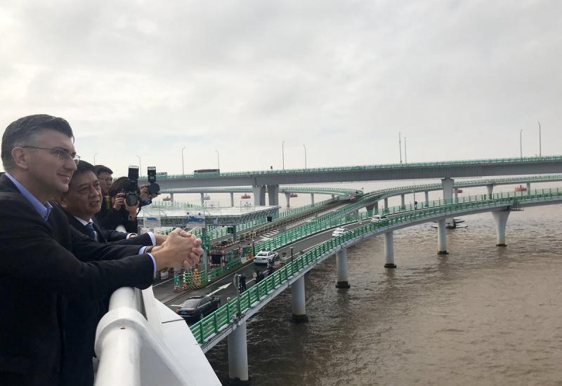 Plenković obišao most Hangzhou Bay