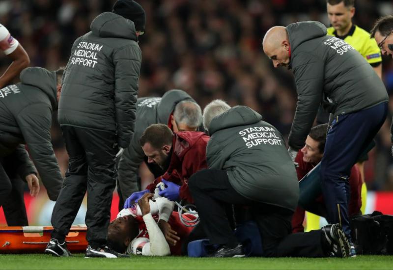 Stradao gležanj: Arsenal u šoku nakon strašne ozljede Welbecka