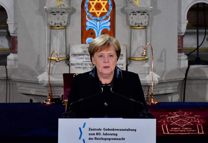 Merkel tijekom govora u sinagogi - Godišnjica Kristalne noći - stižu upotorenja na suvremeni rasizam