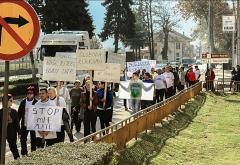 Jablanica: Održan prosvjed protiv izgradnje hidrocentrale