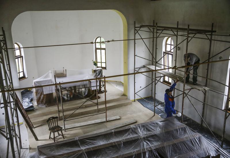 Dovršava se obnova župne crkve u Ključu - Dovršetak obnove župne crkve u Ključu