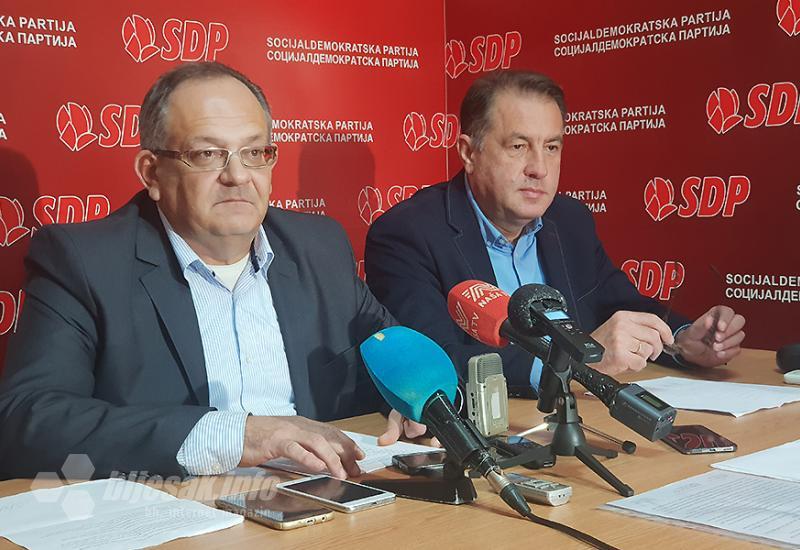 Edin Zagorčić i Zoran Mikulić - SDP i DF se ujedinjuju za Mostar i pozivaju OHR