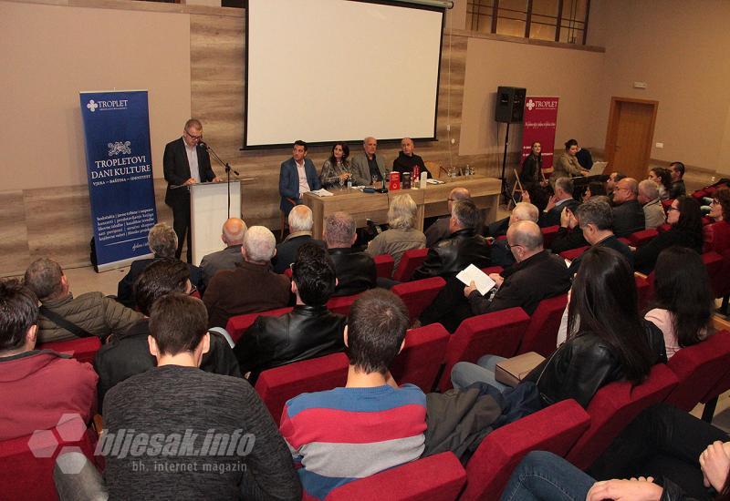 U Mostaru predstavljena knjiga  - Tropletovi dani kulture: U Mostaru predstavljene knjige Ante Čuvala