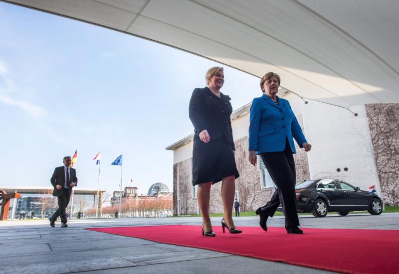 Grabar- Kitarović i Merkel o ženama u politici