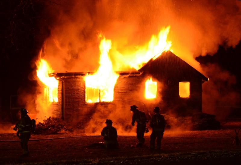 Ljubuški: Izgorjela obiteljska kuća