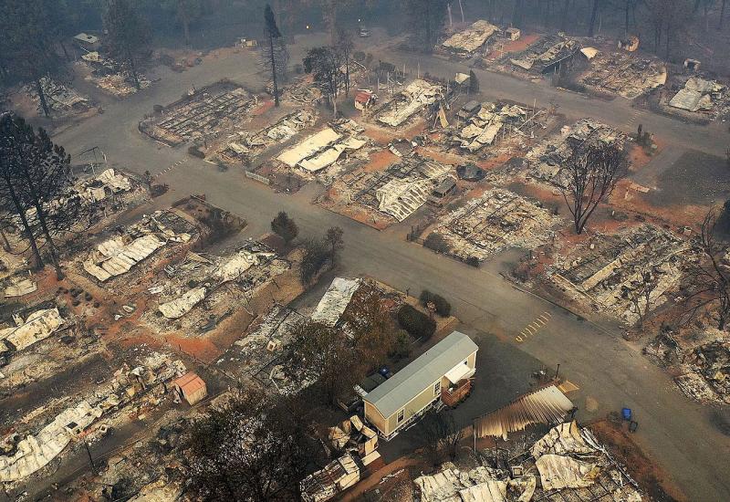 Broj poginulih u požarima u Kaliforniji povećan na 76