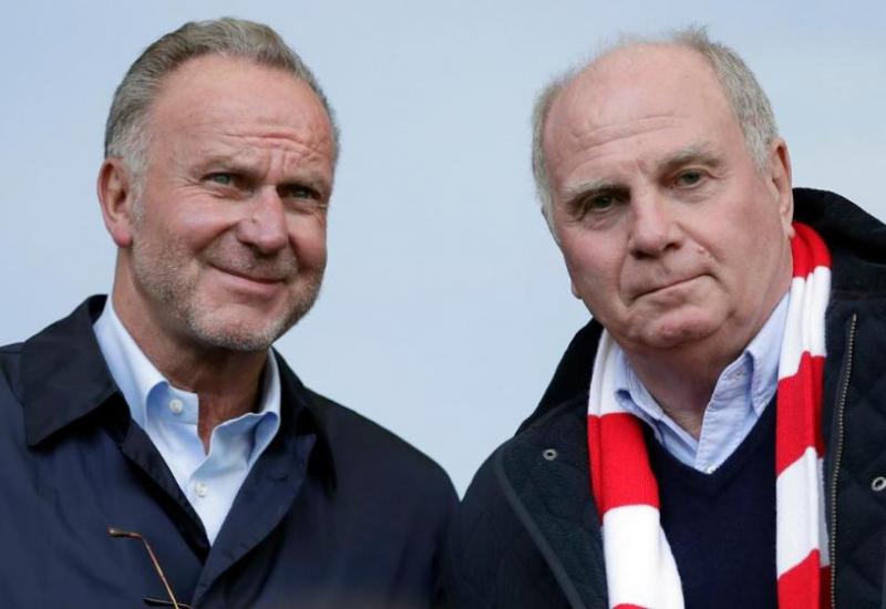 Karl-Heinz Rummenigge (lijevo) i Uli Hoeneß - Bayern München ostvario novi rekordan prihod u sezoni