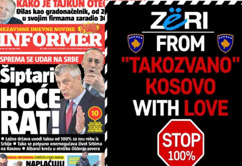 Zaiskrilo: Mediji pripremili rat Srbije i Kosova