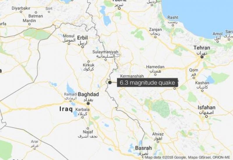 - U potresu u Iranu više od 600 ozlijeđenih