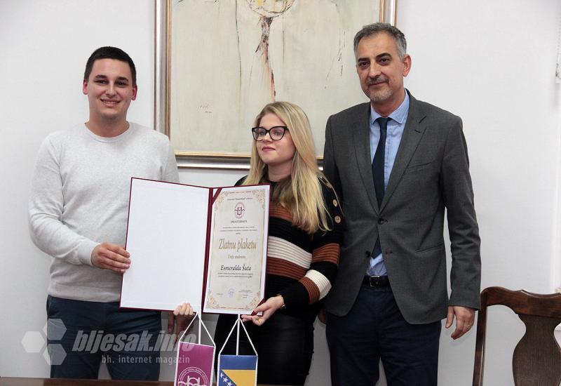 Nagrađeni najbolji studenti Univerziteta Džemal Bijedić u Mostaru - 