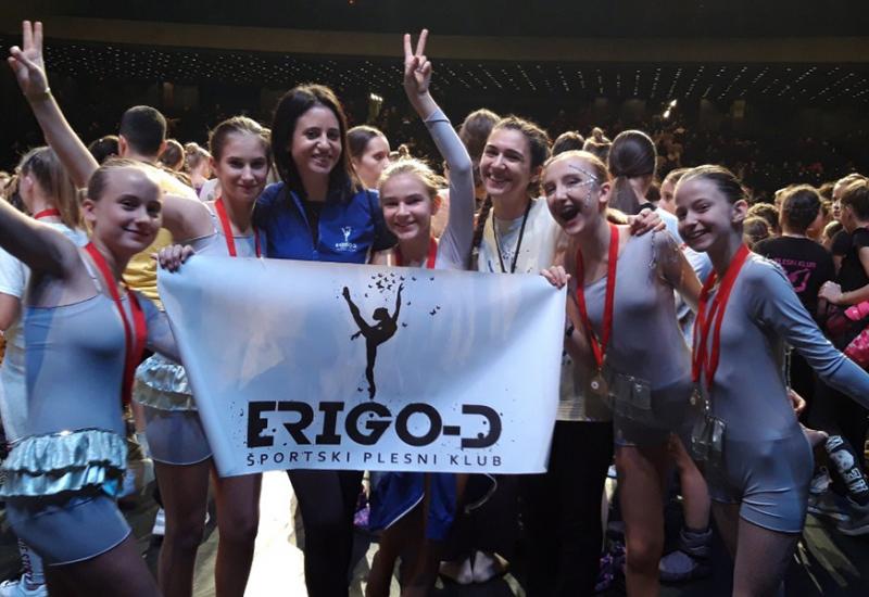 Erigo D - Plesačice se okitile medaljama na međunarodnom natjecanju