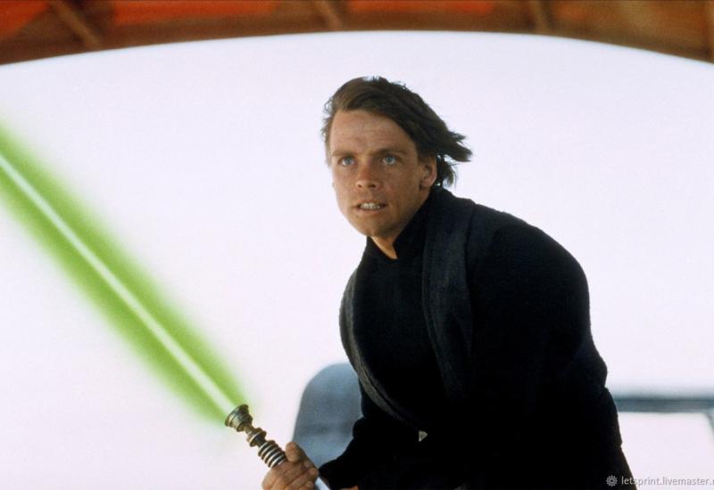 Na dražbi laserski mač Lukea Skywalkera