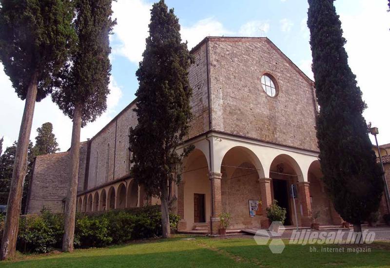 Crkva samostana svetog Luchessea - Poggibonsi, gradić čiju su povijest „zidali“ Langobardi, Franci i heretik Savanarola