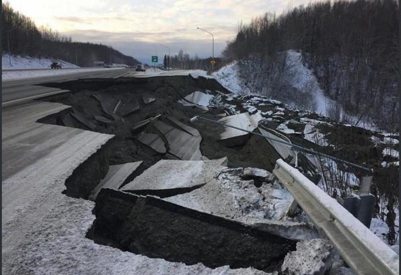 Prometnica nakon zemljotresa - Aljaska za samo pet dana obnovila ceste uništene u zemljotresu