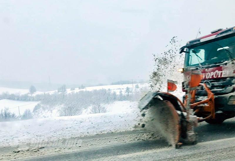 Oprez zbog snijega; Zatvorena cesta Tomislavgrad - Prozor