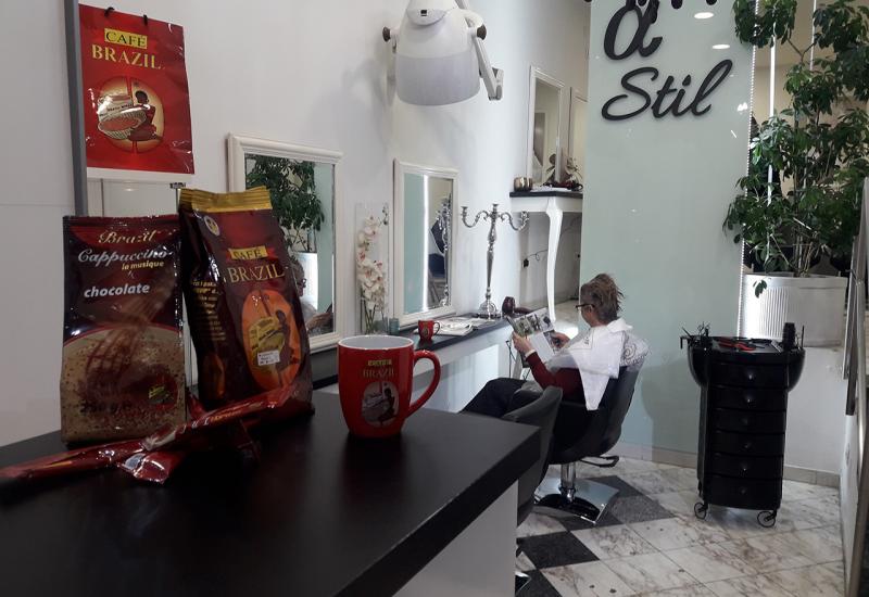 Braz kava u salonu Alfa Stil - 