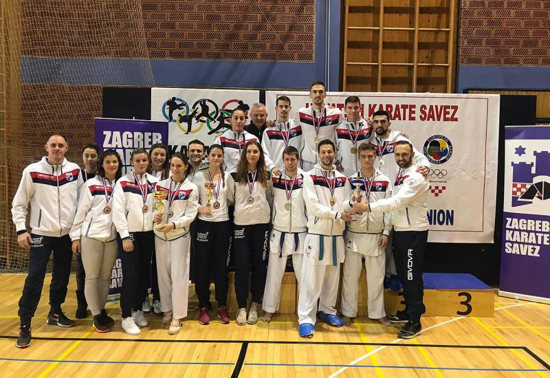 Karate klub Hercegovina-Zagreb obranio titulu ekipnih prvaka Hrvatska