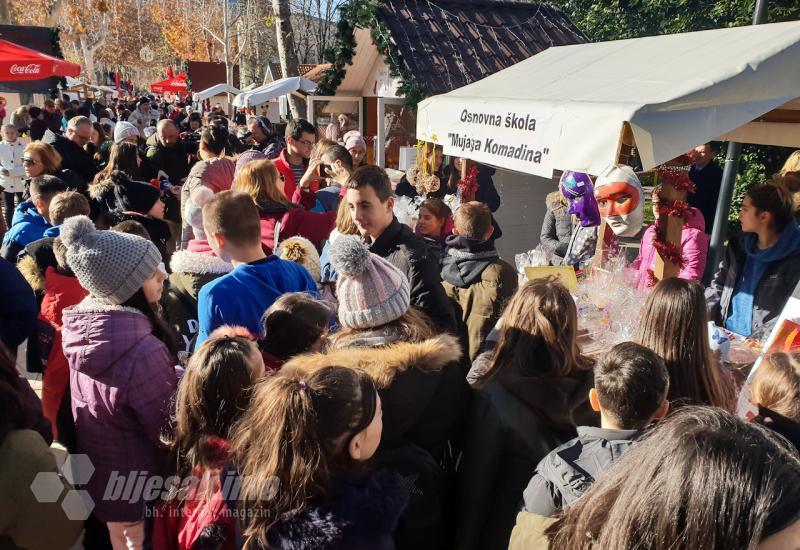 Zimski bazar u Mostaru  - Djeca ujedinila kreativne snage na Zimskom bazaru u Mostaru