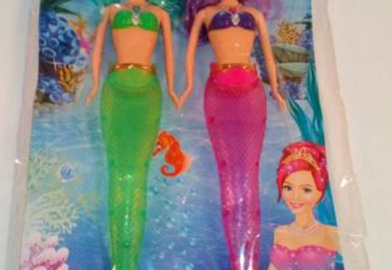 Lutka sirena - Zaustavljeno osam pošiljki opasnih kineskih igračaka