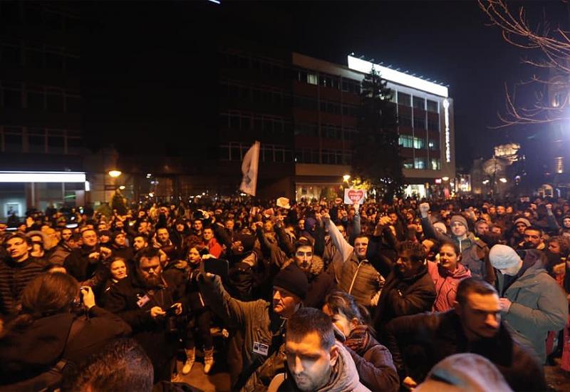 VIDEO | Banja Luka: Prosvjed završen, novi u četvrtak u 18 sati