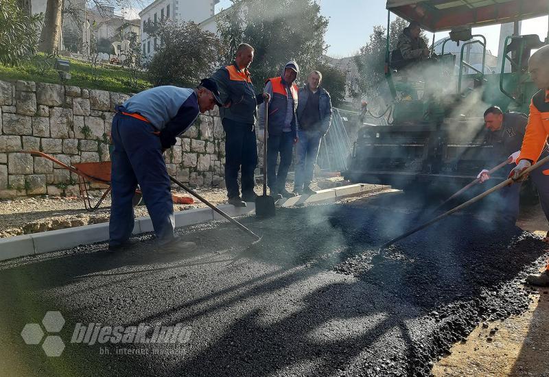 Mostar: Završeno asfaltiranje Titove ulice