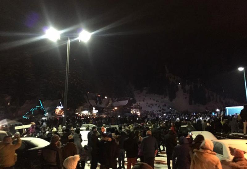 Više od 10.000 posjetitelja dočekalo Novu godinu na Vlašiću