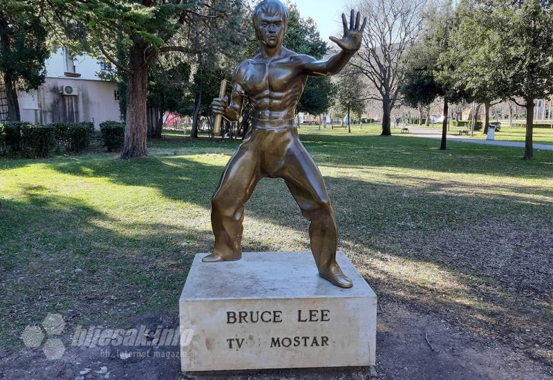 Bruce Lee ostao bez nekoliko slova - Mostar: Netko (ne) brine za park