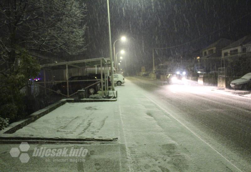 Snijeg u Čapljini - Snijeg zabijelio i Čapljinu