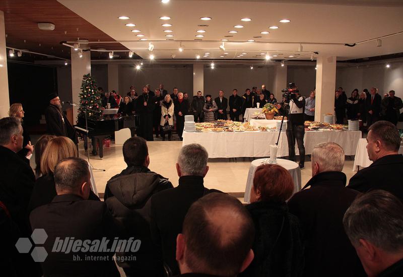 Prijem u Kosači povodom pravoslavnog Božića - Vladika Dimitrije: Suživot u Mostaru treba graditi kroz uzajamno poštovanje