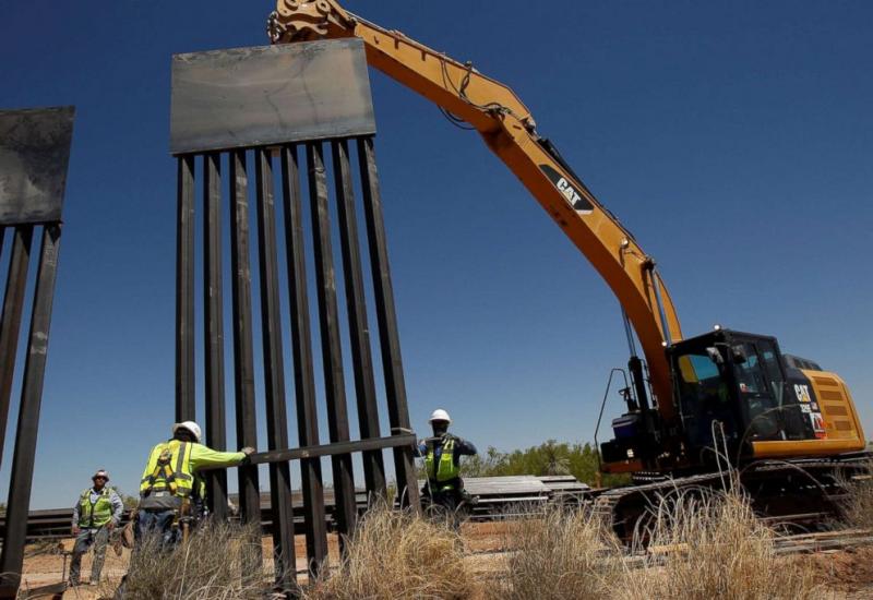 Za izgradnju zida  Trump traži 5,7 milijardi dolara - Trump ide na granicu