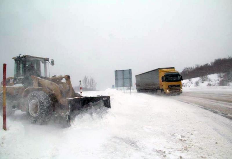 Vozači oprez - Ceste okovane snijegom