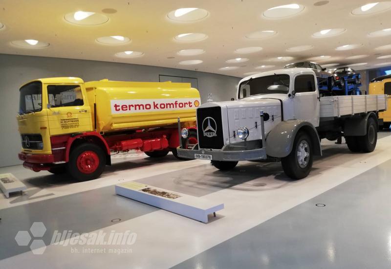U muzeju je moguće vidjeti teretna vozila - Zavirite u Mercedes Benz muzej