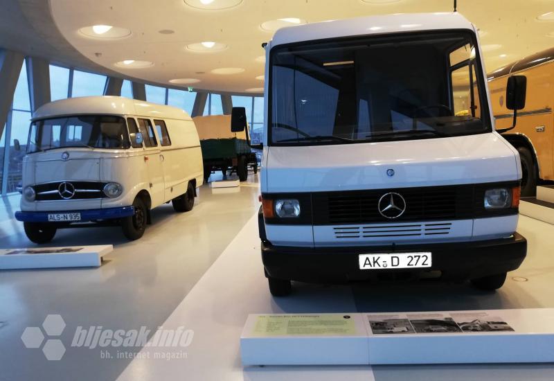 Izloženi kombi - Zavirite u Mercedes Benz muzej
